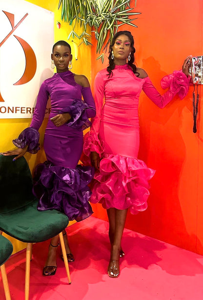 Maggie Ruffle Dress