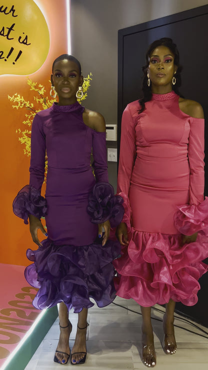 Maggie Ruffle Dress
